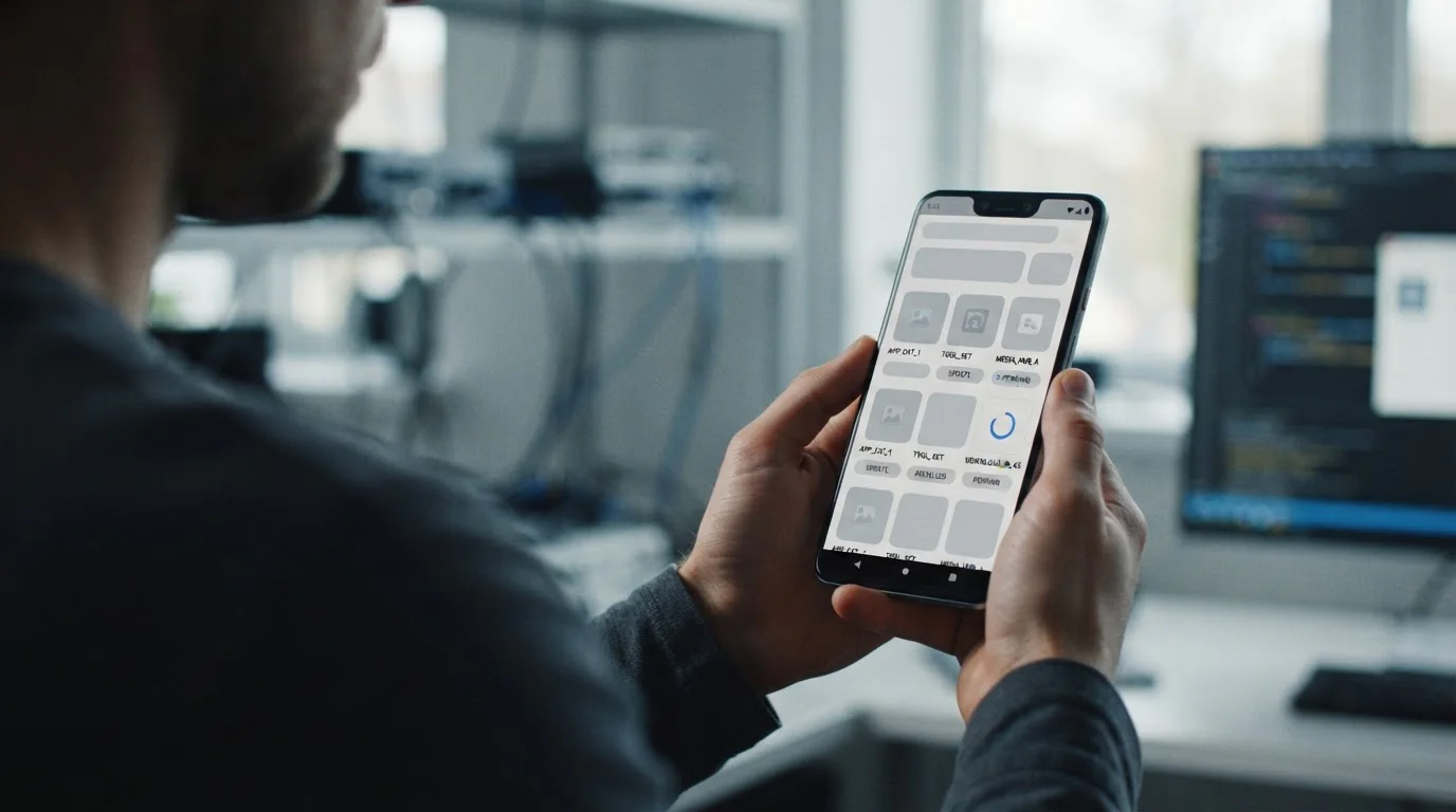 Sichere Installation einer Android-App über offizielle Quellen auf dem Smartphone