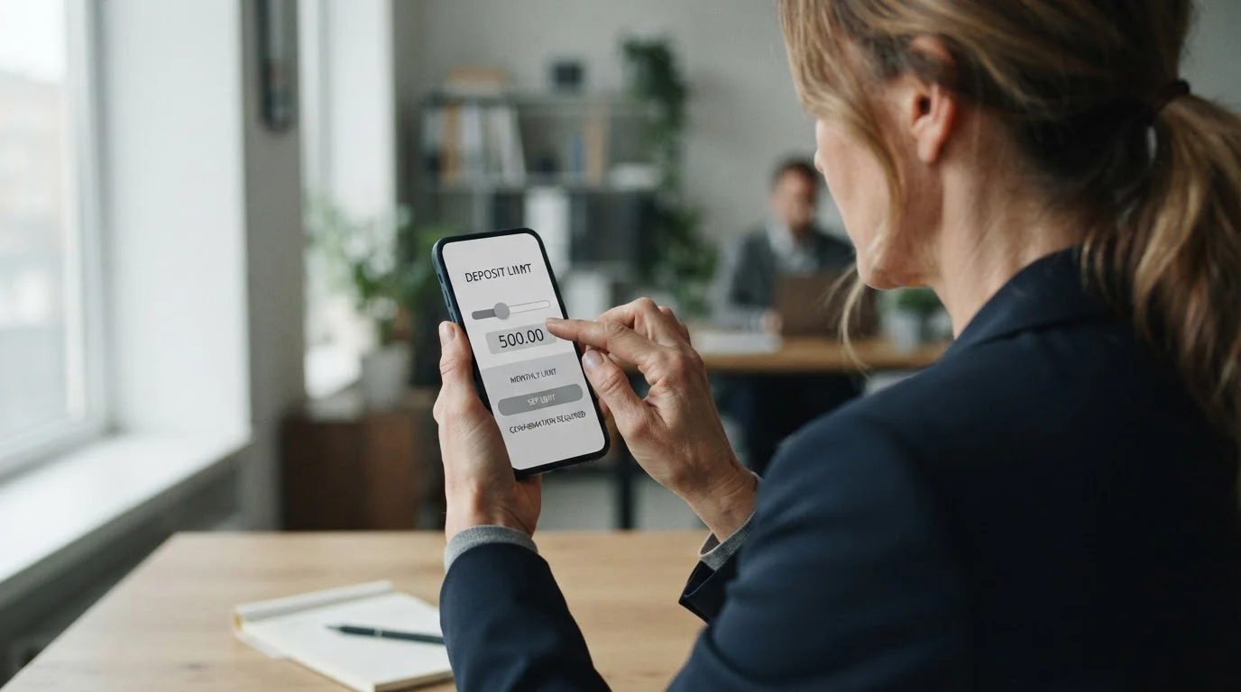 Einzahlungslimit von 1.000 Euro wird in einer Wett-App konfiguriert
